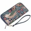 Tapestry Bags Morris Strawberry Thief Wallet Blue -Pretty Retro Sales tapestry bags LZIP STBL strawberry thief large wallet blue 4 1024x1024