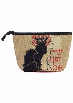 Tapestry Bags Steinlen Tournée Du Chat Noir Make Up Bag