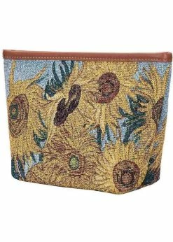 Tapestry Bags Van Gogh Sunflower Make Up Bag -Pretty Retro Sales tapestry bags MAKEUP ART VG SUNF sunflower makeup 0 1024x1024