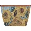 Tapestry Bags Van Gogh Sunflower Make Up Bag -Pretty Retro Sales tapestry bags MAKEUP ART VG SUNF sunflower makeup 4 1024x1024