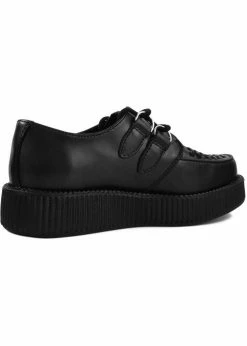 T.U.K Unisex Viva Mondo Creeper Leather Black -Pretty Retro Sales tuk AV9161 viva mondo creeper leather black 0 1024x1024