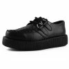 T.U.K Unisex Viva Mondo Creeper Leather Black -Pretty Retro Sales tuk AV9161 viva mondo creeper leather black 1 1024x1024