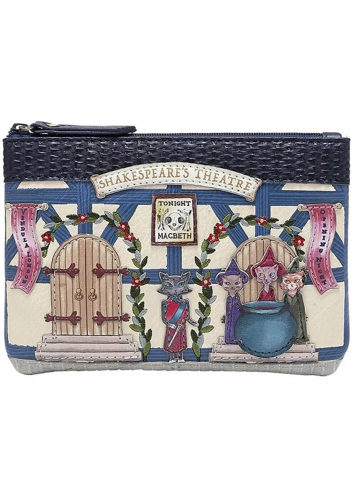 Vendula London Shakespeare's Theatre Macbeth Zipper Wallet 3 Vendula London Shakespeare's Theatre Macbeth Zipper Wallet