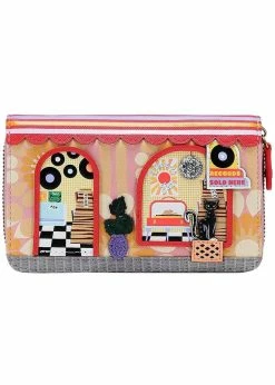 Vendula London Vinyl Wallet Medium Multi